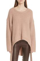 Women's Grey Jason Wu Olympia Merino Wool Blend Sweater - Beige