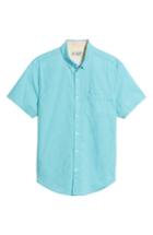 Men's Original Penguin Sunshine Woven Shirt - Blue