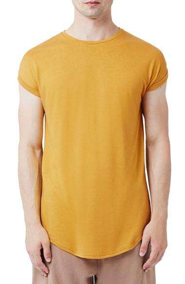 Men's Topman Drop Shoulder Longline T-shirt