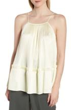 Women's Lewit Pleated Swing Tank Top - Green