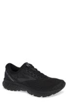 Men's Brooks Ghost 11 Running Shoe D - Black