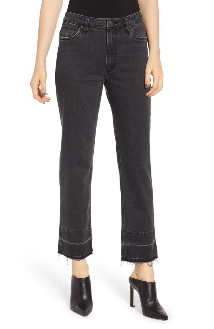 Women's Wrangler Heritage High Waist Crop Jeans - Black