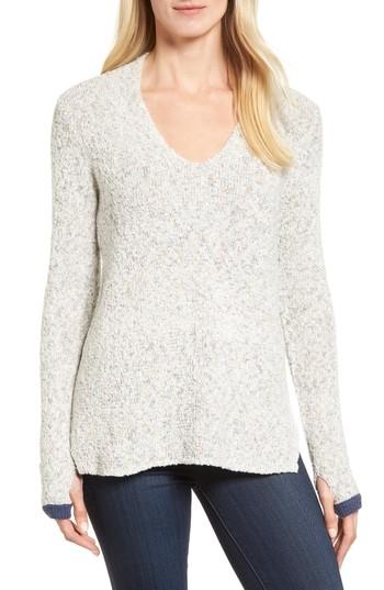Women's Nic+zoe Marled Montreal Sweater - Grey