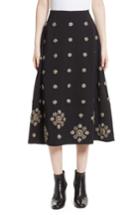 Women's Elizabeth And James Lottie Embellished Midi Skirt