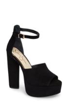 Women's Jessica Simpson Elin Platform Sandal .5 M - Black