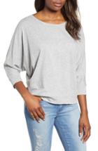 Women's Caslon Off-duty Dolman Sleeve Tee - Grey
