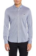 Men's Ted Baker London Timothy Slim Fit Cotton Jersey Shirt (m) - Blue