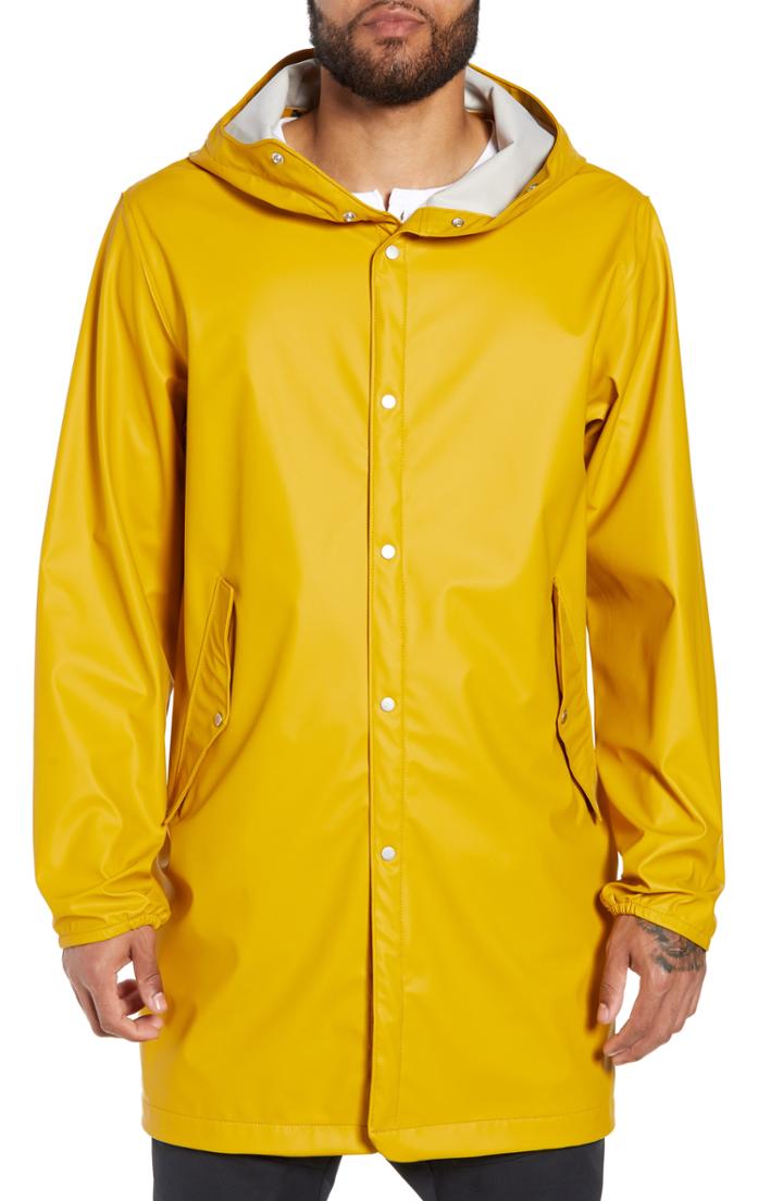Men's Herschel Supply Co. Waterproof Fishtail Rain Parka - Yellow