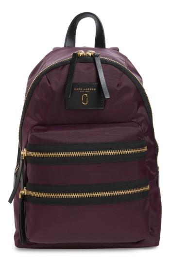 Marc Jacobs Biker Nylon Backpack - Purple