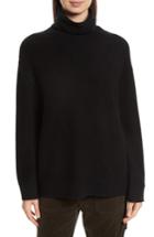 Women's Vince Boxy Mock Neck Cashmere Sweater