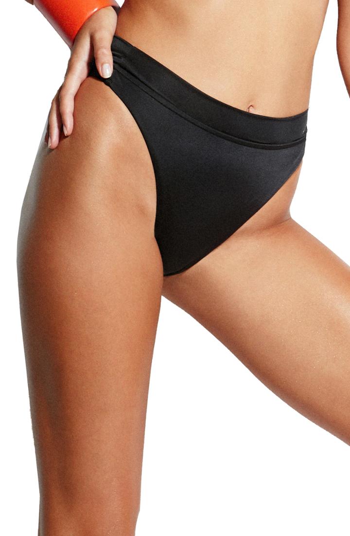 Women's Seafolly Arizona High Rise Bikini Bottoms Us / 12 Au - Black