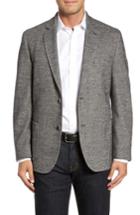 Men's Flynt Classic Fit Cotton Blend Jersey Sport Coat R - Grey
