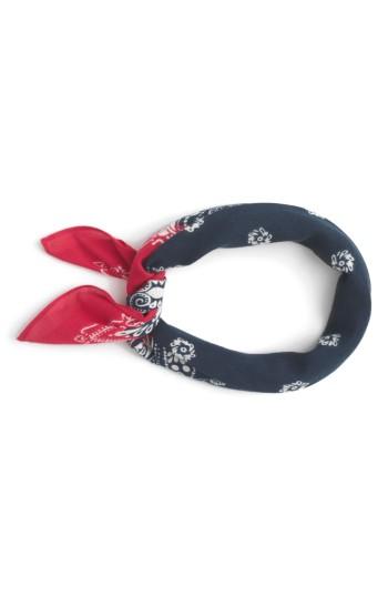 Women's J.crew Paisley Bandana, Size - Red