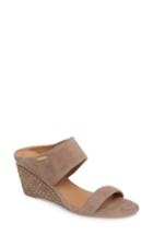 Women's Calvin Klein Phyllis Studded Wedge Sandal M - Beige