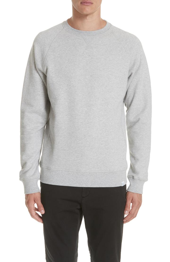 Men's Norse Projects Ketel Crewneck Sweatshirt - Grey