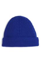 Men's Maison Margiela Wool Knit Cap - Blue