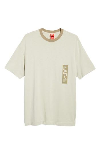 Men's Nike Sportswear Af1 Graphic T-shirt, Size - Grey