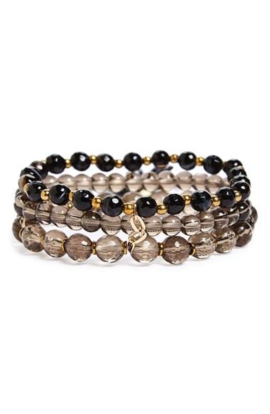 Women's Panacea Beaded Tassel Stretch Bracelet