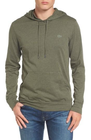 Men's Lacoste Pullover Hoodie (s) - Green