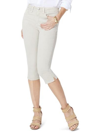 Women's Nydj Skinny Capri Pants - Beige