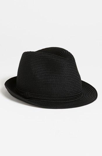 Collection Xiix Woven Fedora Black