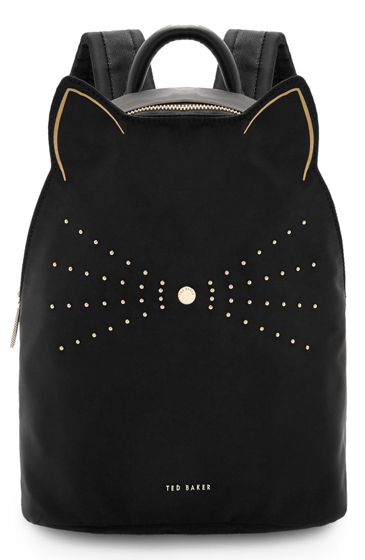 Ted Baker London Katt Nylon Backpack - Black