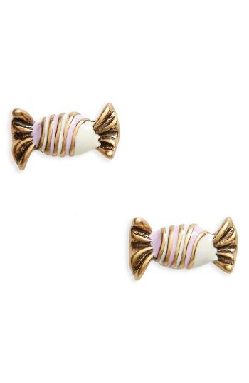 Women's Marc Jacobs Striped Enamel Stud Earrings