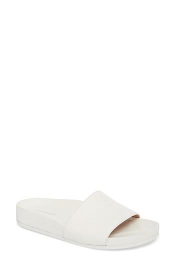 Women's Halogen Paulina Slide Sandal .5 M - White