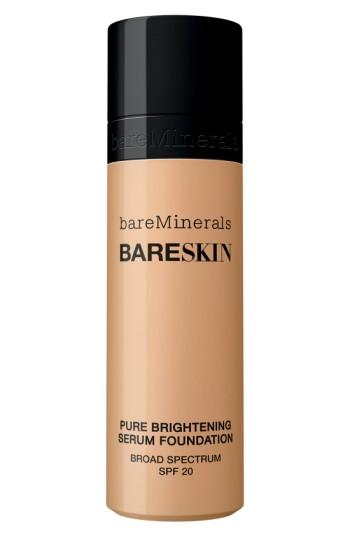 Bareminerals Bareskin Pure Brightening Serum Foundation Broad Spectrum Spf 20 - 02 Bare Shell