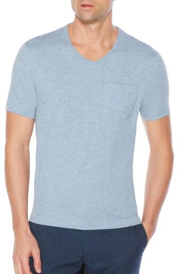 Men's Original Penguin Bing V-neck T-shirt - Blue