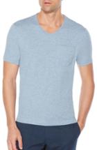 Men's Original Penguin Bing V-neck T-shirt - Blue