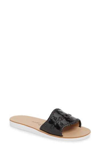 Women's Jack Rogers Sanibel Slide Sandal M - Black