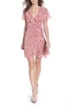 Women's Colie Ruffle Wrap Dress, Size - Pink