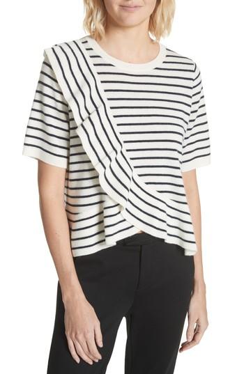 Women's Joie Jayni B Stripe Sweater - White