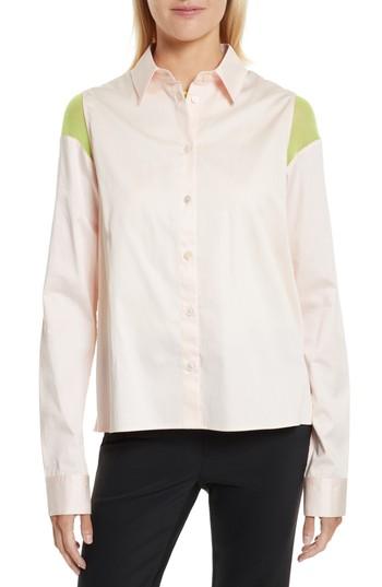 Women's Opening Ceremony Transformer Mesh Shirt - Pink