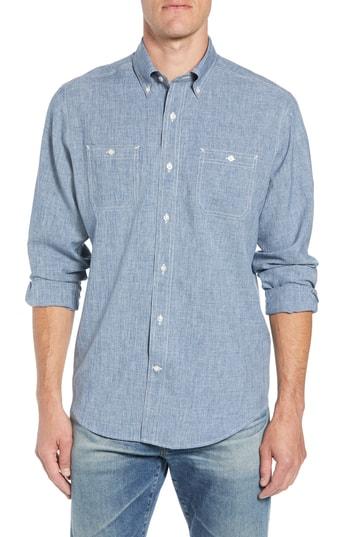 Men's Southern Tide Regular Fit Dock Sport Shirt - Blue