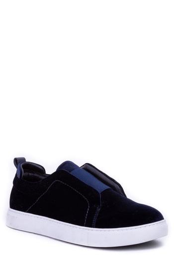 Men's Robert Graham Bradshaw Laceless Sneaker M - Blue