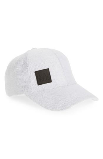 Women's Ivy Park Loopback Jersey Baseball Cap - Grey
