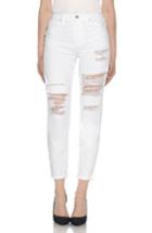 Women's Joe's Debbie Ripped Skinny Jeans - White