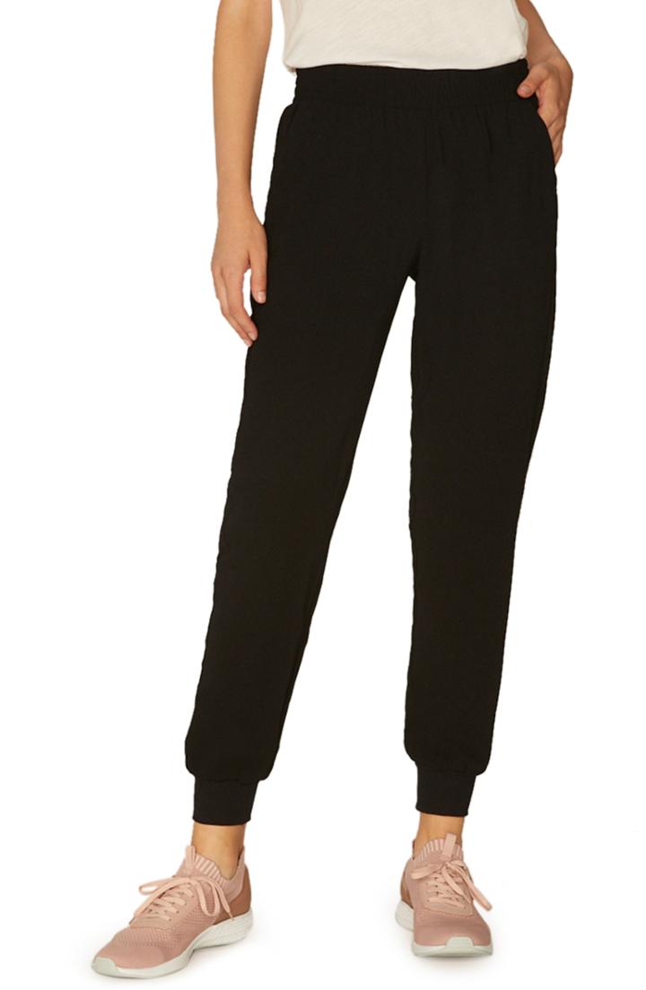 Women's Sanctuary Day Trip Stretch Cotton Jogger Pants - Black