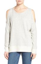 Women's Caslon Cold Shoulder Sweatshirt