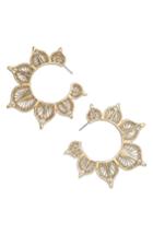 Women's Baublebar Autumn Hoop Earrings