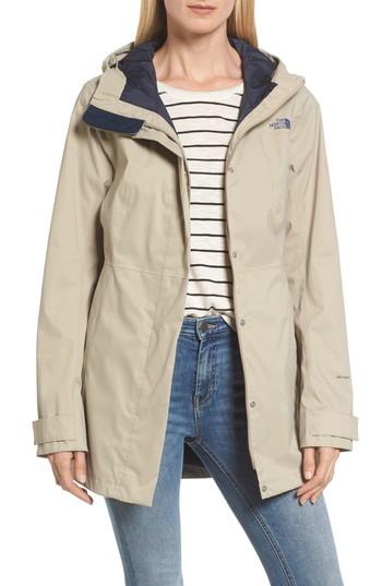 Women's The North Face City Midi Trench Coat - Beige