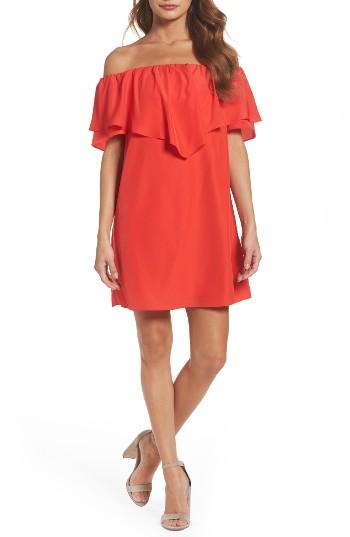 Women's A By Amanda Birch Shift Dress - Red