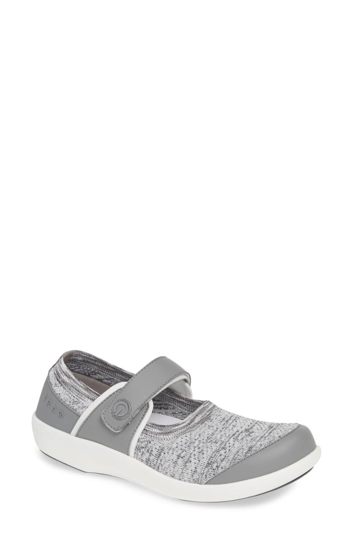 Women's Alegria Qutie Mary Jane Flat -8.5us / 38eu - Grey