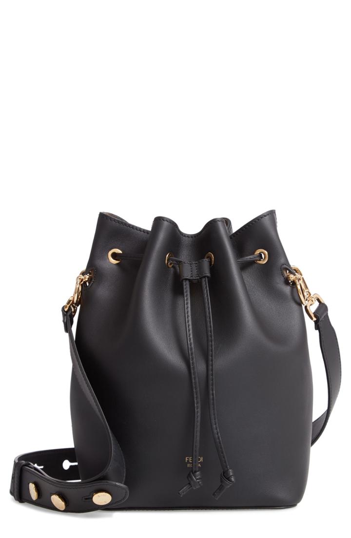 Fendi Mon Tresor Logo Bucket Bag -