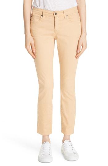 Women's Eileen Fisher Stretch Denim Ankle Skinny Jeans - Orange