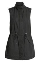 Women's Levi's Parachute Cotton Vest - Black
