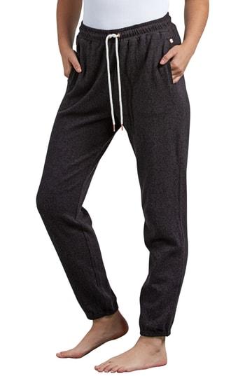 Women's Volcom Lil Fleece Sweatpants - Black