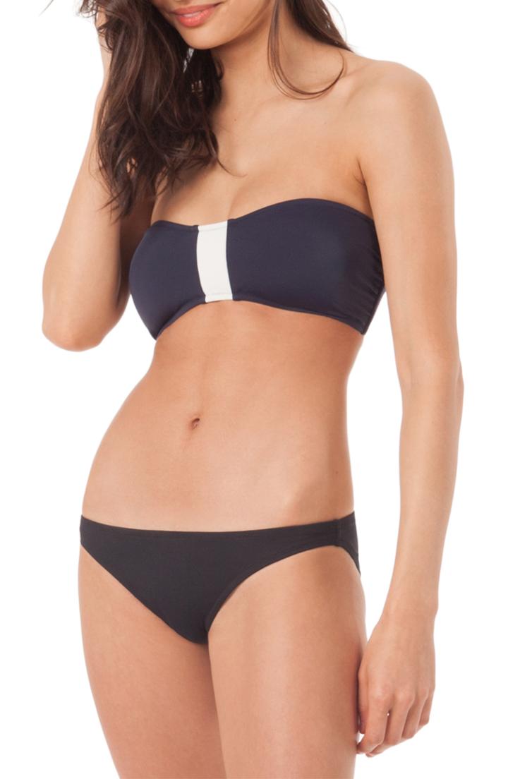 Women's Lively The Colorblock Bandeau Swim Top